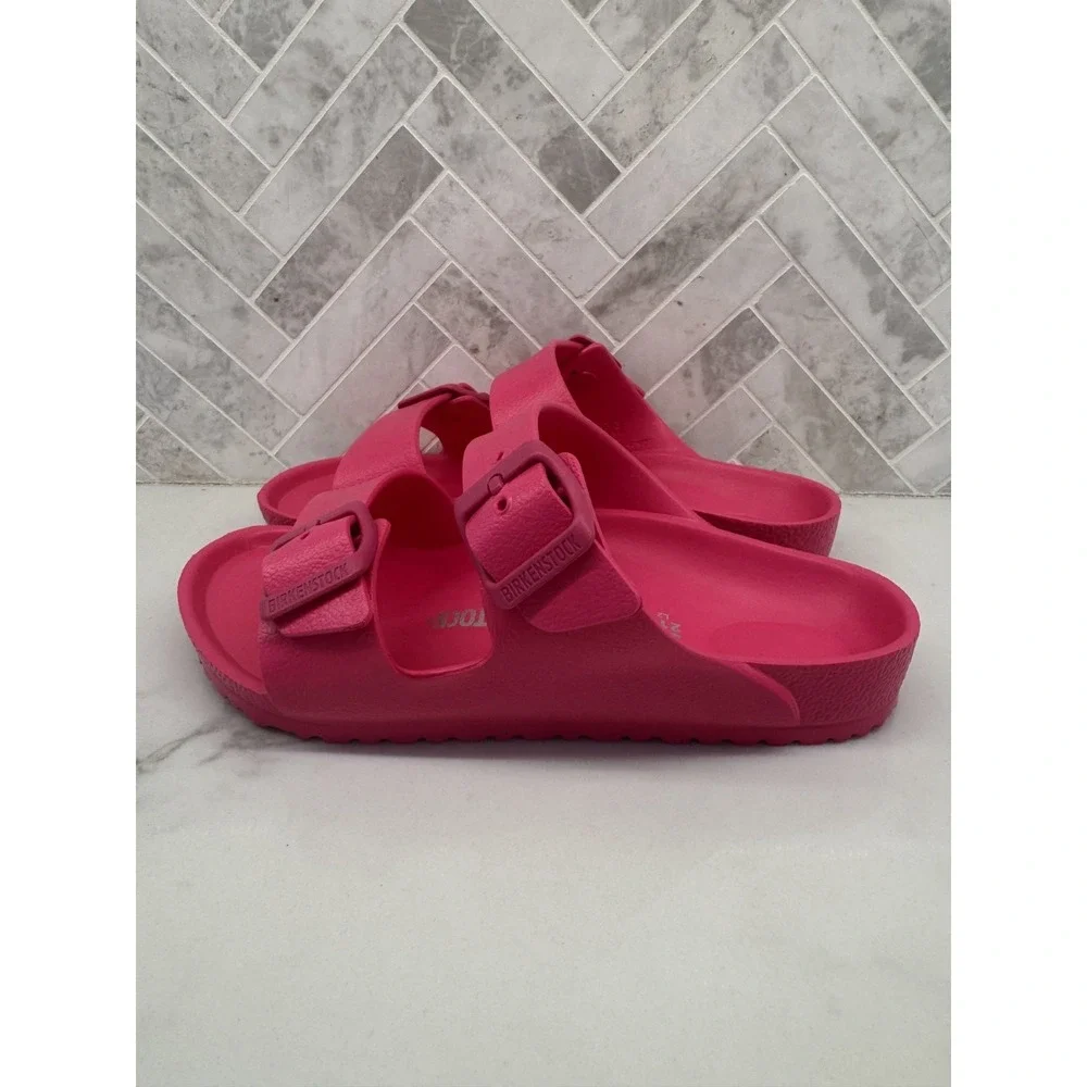 Birkenstock Arizona EVA Sandals Kids Youth Size 2 33 Beetroot Purple Slides